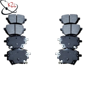 Nouvelles <span class=keywords><strong>plaquettes</strong></span> de frein en céramique silencieuses à faible émission de poussière 8835001ARX0000 pour essieu avant, avec calages anti-bruit et indicateur d'usure à ressort pour GAC - Product Image 3