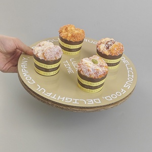 Sunshie Corrugated Paper Cake Board for Food Use Premium Paper Plates & Bowls - Product Image 1