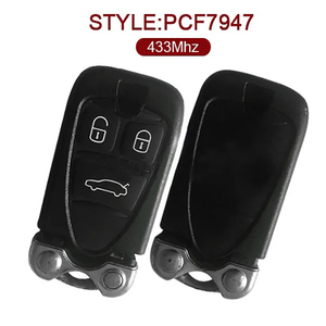 Llave Inteligente de Repuesto para Alfa Romeo, Llave Plegable con Control Remoto de 3 Botones, 433MHz, PCF7941, Programable - Product Image 2