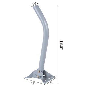 JH-Mech J-Pole антенна ТВ-столб штатив телевизионная тарелка 180 Регулируемая настенная Твердая стальная Беспроводная мостовая опора - Product Image 2