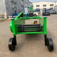 Cosechadora de Patatas de Cuatro Ruedas con Tracción por Tractor YT en Venta - Mini Cosechadora Combinada para Patatas Dulces y Zanahorias