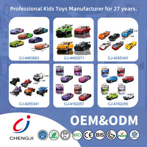 سبائك صغيرة من Chengji سباق من السبائك الصغيرة بألوان متغيرة نماذج مركبات من سبيكة صغيرة سحب للأولاد - Product Image 6