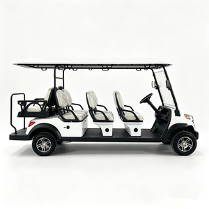 Voiturette de golf électrique 8 places, 7,5 kW de puissance, certifiée CE, véhicule touristique de tourisme - Product Image 3