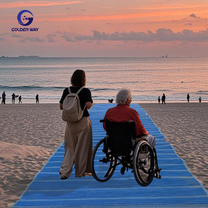 Premium poliestere spiaggia passerella stuoie Resort Standard maglie filtranti per le proprietà di lusso - Product Image 1