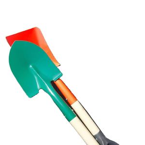 مجرفة حديقة ثقيلة مجرفة فولاذ كربوني مستديرة بمقبض خشبي/مجرفة مربعة - Product Image 1