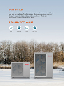 Macon một +++ 16kw R290 không khí để bơm nhiệt nước R290 máy bơm nhiệt biến tần hệ thống sưởi ấm nhà - Product Image 5