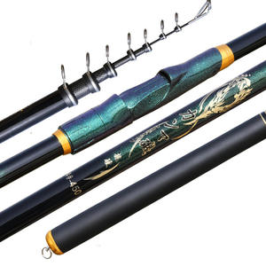 Canne à pêche en mer de style taïwanais pour la pêche en roche, 27-63 mètres, ultra-rigide n°<span class=keywords><strong>4</strong></span>, avec anneaux de guidage inclinés à 45 degrés, longueur pliée 105 cm - Product Image 5
