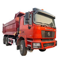 Shacman F2000 truk berat, truk berat baru 10 roda 40ton Dump Euro 2 emisi bahan bakar Weichai HW19710 kiri 6x4 371 375 380 420hp