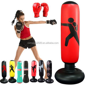 <span class=keywords><strong>Sac</strong></span> <span class=keywords><strong>de</strong></span> <span class=keywords><strong>frappe</strong></span> <span class=keywords><strong>de</strong></span> boxe Ninja Home Gym, gonflable en PVC avec remplissage d'eau pour l'entraînement physique - Product Image 2