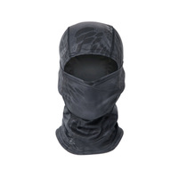 Cagoule tactique exclusive à capuche intégrée, masque de ski et cyclisme d'extérieur en polyester, coupe-vent, respirant et léger pour le sport