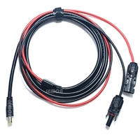 Adaptateur solaire 30A vers prise 5521DC Câble solaire 16AWG