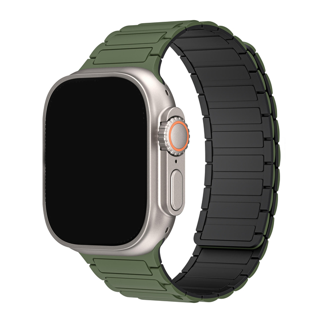 Magnetic Watchband for apple Watch 38/40/41mm Silicone Loop Watch for IWatch Strap
