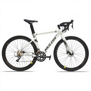 Bicicleta de Carretera HULDA de Aluminio para Hombre y Mujer, 16 Velocidades, Doble Freno de Disco Delantero/Trasero, 700C, Sin Suspensión, 16 Velocidades, Nivel Básico - Product Image 1