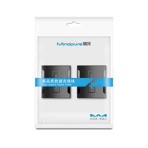 Konektor Mindpure 1-dalam-2 Female Plug RJ45 Adaptor Jaringan Ethernet LAN RJ45 Coupler Splitter Cetakan Pribadi Garansi 1 Tahun - Product Image 2