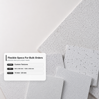 Plafond en fibres minérales, résistant à l'humidité, anti-affaissement, ignifuge, pour bureaux, hôtels, centres commerciaux – Fournisseur direct usine