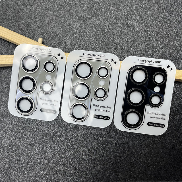 New Design Anti-Fingerprint Full Coverage Protection for Samsung Galaxy S24 S23 S22 Ultra Plus Camera Glass Lens