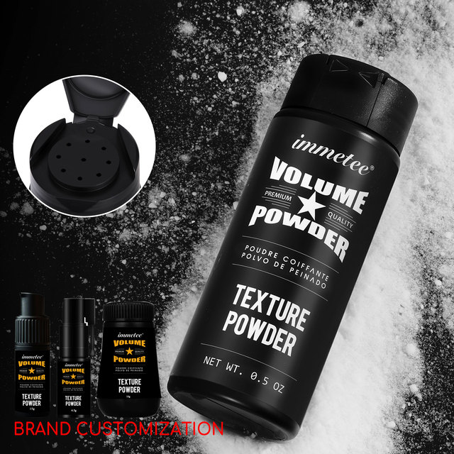 IMMETEE Hair Powder Private Label Instant Hair Style Lightweight Volumizing Hair Texture Powder with Matte Finish