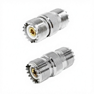 Factory Price Quality Assurance Brass Housing UHF SO239 Female Jack to Female Jack RF Coaxial <b>Adapter</b> Converter Stock - Product Image 4