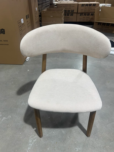 โต๊ะและเก้าอี้ไม้เนื้อแข็งดีไซน์ทันสมัยพร้อมเบาะนุ่มสำหรับครอบครัว โรงแรม ห้องครัว และห้องรับประทานอาหาร - Product Image 6