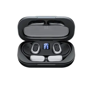 Kabellos J13 BT Sport Ohrhörer LED Akkuszeiger wasserdicht TWS Headset Geräuschunterdrückung Gaming Reisen Ohrhaken-Kopfhörer