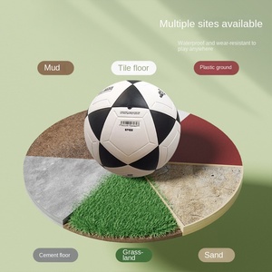 Ballon <span class=keywords><strong>de</strong></span> <span class=keywords><strong>football</strong></span> en PVC pour l'entraînement scolaire, l'enseignement, les matchs, les sports <span class=keywords><strong>de</strong></span> plein air, 0,26 kg, pour adolescents, adultes et enfants - Product Image 3