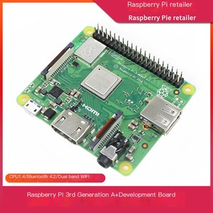 Carte de développement Raspberry Pi 4B type A+ avec système d'exploitation Linux et kit convertisseur DC/DC non isolé - Product Image 3