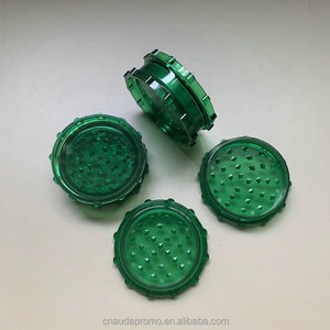 Grinder per Erbe all'Ingrosso 75mm Macchina Tritaerbe in Plastica Tritatabacco Accessori per Fumatori - Product Image 1