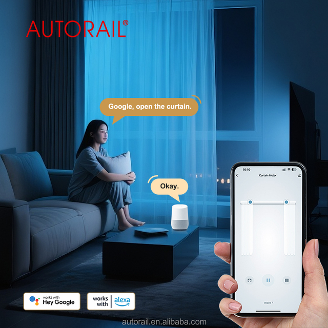 Curtain Window Robot Smart Curtain Motor Bletless Curtain Track