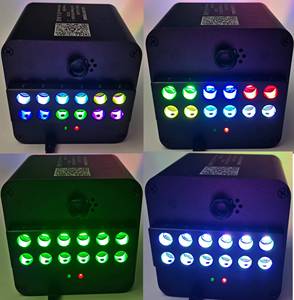 ไฟเบอร์ออปติก RGBW สำหรับตกแต่งเพดานรถยนต์และบ้าน, ชุดไฟ LED 4 พอร์ต 2-in-1 แบบกระพริบและไหล, ควบคุมผ่านแอพ/รีโมท - Product Image 2