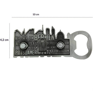 Colgante con Letras de Ciudades Personalizadas, Diseño Art Deco en Aleación de Zinc, Forma Personalizada, Abrebotellas Ecológico para Refrigerador, Recuerdo Turístico de Múnich - Product Image 5