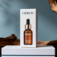 Boîte d'emballage pour flacon d'huile essentielle de 10 ml à 100 ml, boîte cosmétique personnalisée, petite boîte colorée, boîte en papier kraft avec logo personnalisé