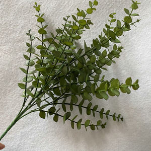 Plante artificielle en plastique I1200, couleur <span class=keywords><strong>eucalyptus</strong></span>, bouquet de fleurs décoratives en plastique, plante verte en pot - Product Image 3
