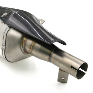Para Honda <span class=keywords><strong>Forza750</strong></span> NSS750 ADV750 X-ADV NSS 750 2017-2024: Silenciador de escape de motocicleta con punta de carbono inoxidable y línea de conexión (Slip-On) - Product Image 6