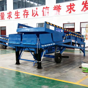 Грузовая грузовая рампа, портативная погрузочная платформа, Ручная гидравлическая высокомарганцевая стальная разгрузочная рампа для грузовиков - Product Image 4