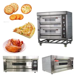 Newest model complete bakery equipment production line electric oven baking cake bread oven machine cake baking oven price