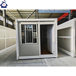 Les fabricants mobiles les plus vendus fournissent directement la maison de conteneur pliante 20Ft maisons mobiles en acier préfabriqué 2024 nouveau préfabriqué - Product Image 4