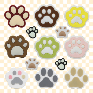 Novedad de Moda <span class=keywords><strong>2026</strong></span>: Adornos de PVC para Zapatos, Accesorios Lindos de Patas de Perro y Gato, Venta al por Mayor de Accesorios Populares de Animales para Zapatos, Hebillas para Zapatos - Product Image 1