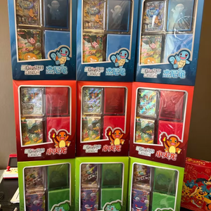 YQ Authentic Origina Chinese Pokemoned 151 First Partner Volume Cartas Collection sealed Gift Box Set Trading Card Booster Box - Product Image 1