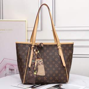 디자이너 유명 브랜드 럭셔리 핸드백 여성용 하이 퀄리티 토트백 지퍼 폐쇄 체인 장식 세련된 레이디 지갑 - Product Image 1