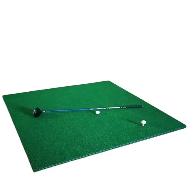 Tapete de golfe personalizado para treino ao ar livre colocando verde