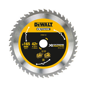 Disco Circular Dewalt XR de Acero de Alta Velocidad, Acero al Carbono, con Punta de Carburo TCT, Material de Dientes de Carburo, Prensado en Caliente, Personalizable OEM - Product Image 1