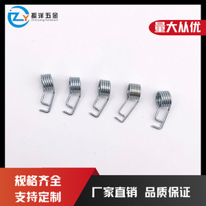 Ressort hélicoïdal double torsion en acier au carbone galvanisé pour usage industriel - Product Image 5