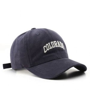 Casquette de baseball unisexe personnalisée avec logo brodé, style sportif, 6 panneaux, toutes saisons, modèle Colorado Dad Hat - Product Image 4