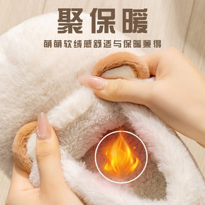 Pacchetto 2025 - Nuovo Stile di Pantofole - Ciabatte Invernali da Donna per Casa <span class=keywords><strong>con</strong></span> Suola Spessa Antiscivolo e Fodera in Pelliccia Termica - Product Image 3