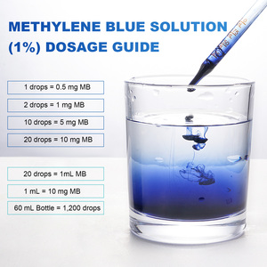 Onebtanicl 60ml màu xanh của tôi giọt não sức khỏe chế độ ăn uống bổ sung nhãn hiệu riêng methylen màu xanh chất lỏng giọt bổ sung cho người lớn - Product Image 3