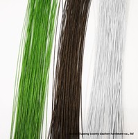 Fleurs artificielles géantes en papier de soie, matériel de bricolage, fil floral de 26/18 gauge pour la création de fleurs DIY