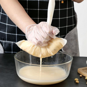 Bolsas de filtro de nailon reutilizables para cocina doméstica Syh419 al por mayor, colador para leche de soja, vino, té, café, aceite, yogur, malla de red - Product Image 1