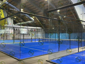 JSMC - Techo Panorámico para Pista de Pádel, <span class=keywords><strong>Cancha</strong></span> de Pádel Cubierta, Proveedor de Canchas de Pádel - Product Image 3