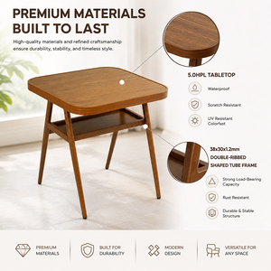Ensemble de salle à manger d'extérieur commercial FLD1020 avec foyer, 2 chaises en corde tressée, <span class=keywords><strong>table</strong></span> de patio en métal imperméable pour mobilier d'extérieur - Product Image 6