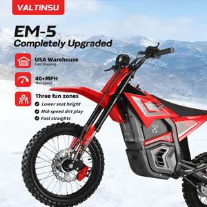 มอเตอร์ไซค์วิบาก Em5 48v3840w แบตเตอรี่ 23.4ah สำหรับขับขี่ออฟโรด โมโตครอส ทุกสภาพพื้นผิว สมรรถนะสูง ความเร็วสูงสุด 65 กม./ชม. สำหรับการขับขี่แบบเอ็กซ์ไซล์ - Product Image 4